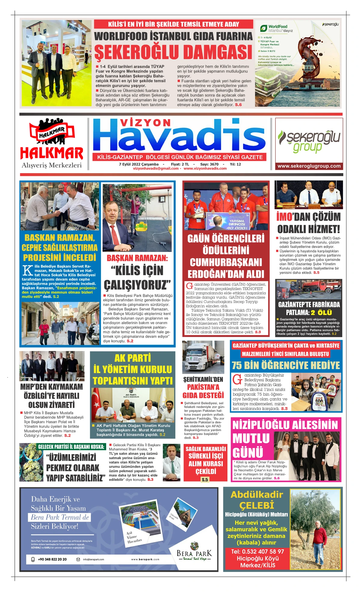 07.09.2022 E-GAZETE