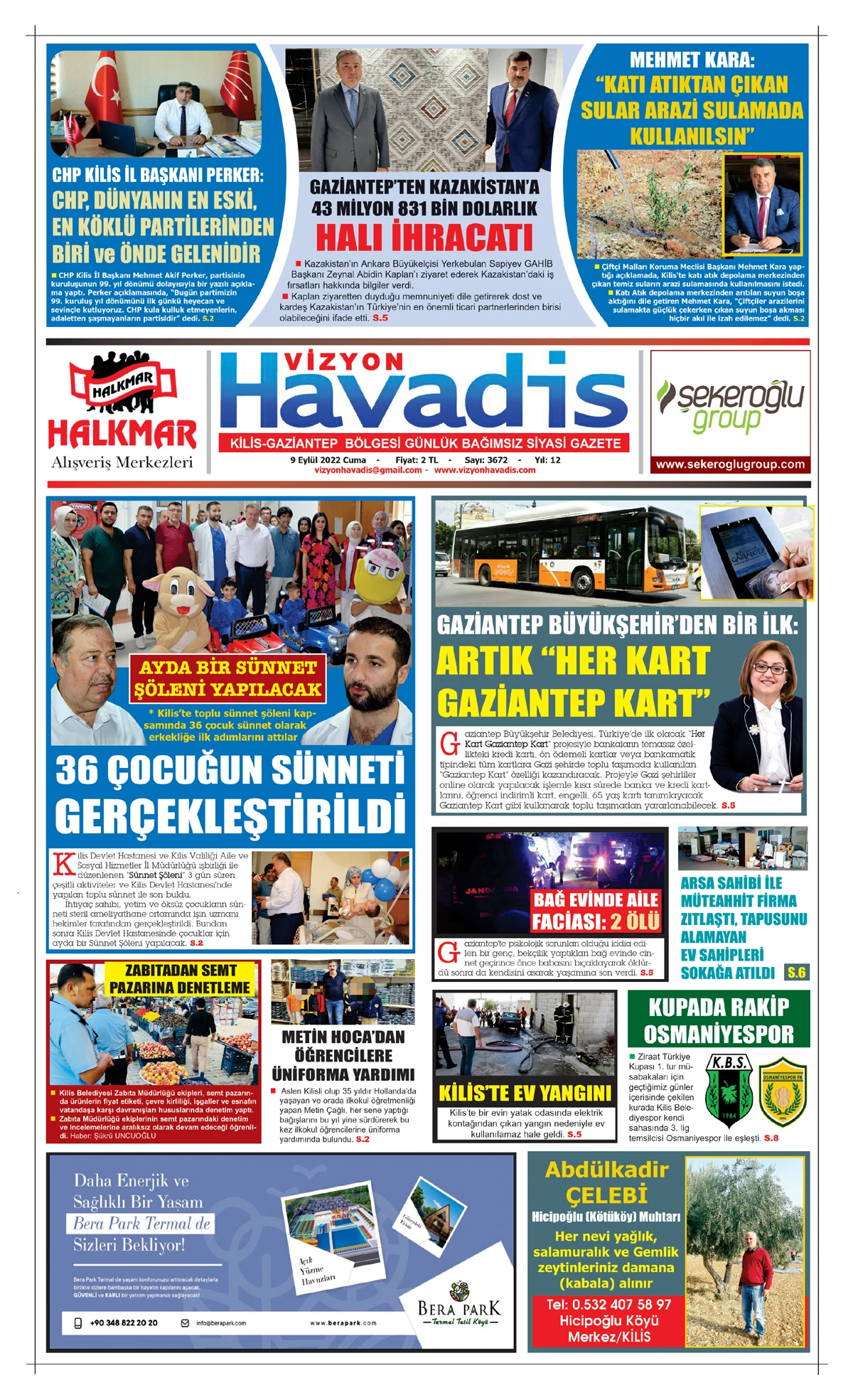 09.09.2022 E-GAZETE