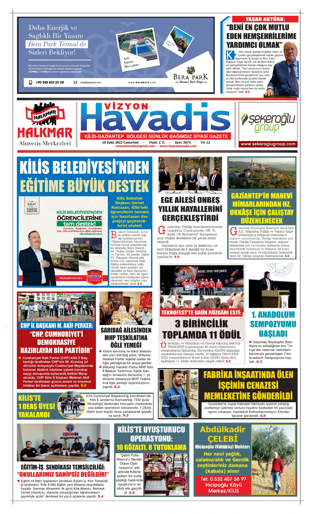 10.09.2022 E-GAZETE
