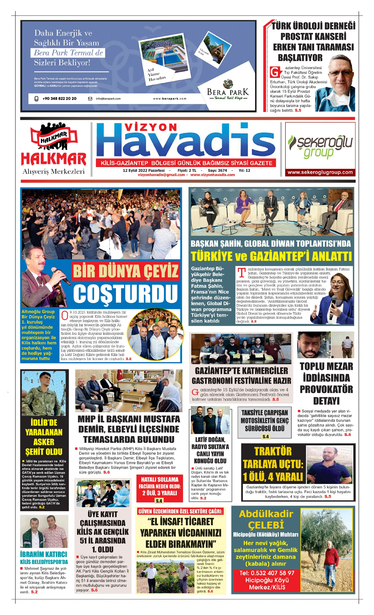 12.09.2022 E-GAZETE