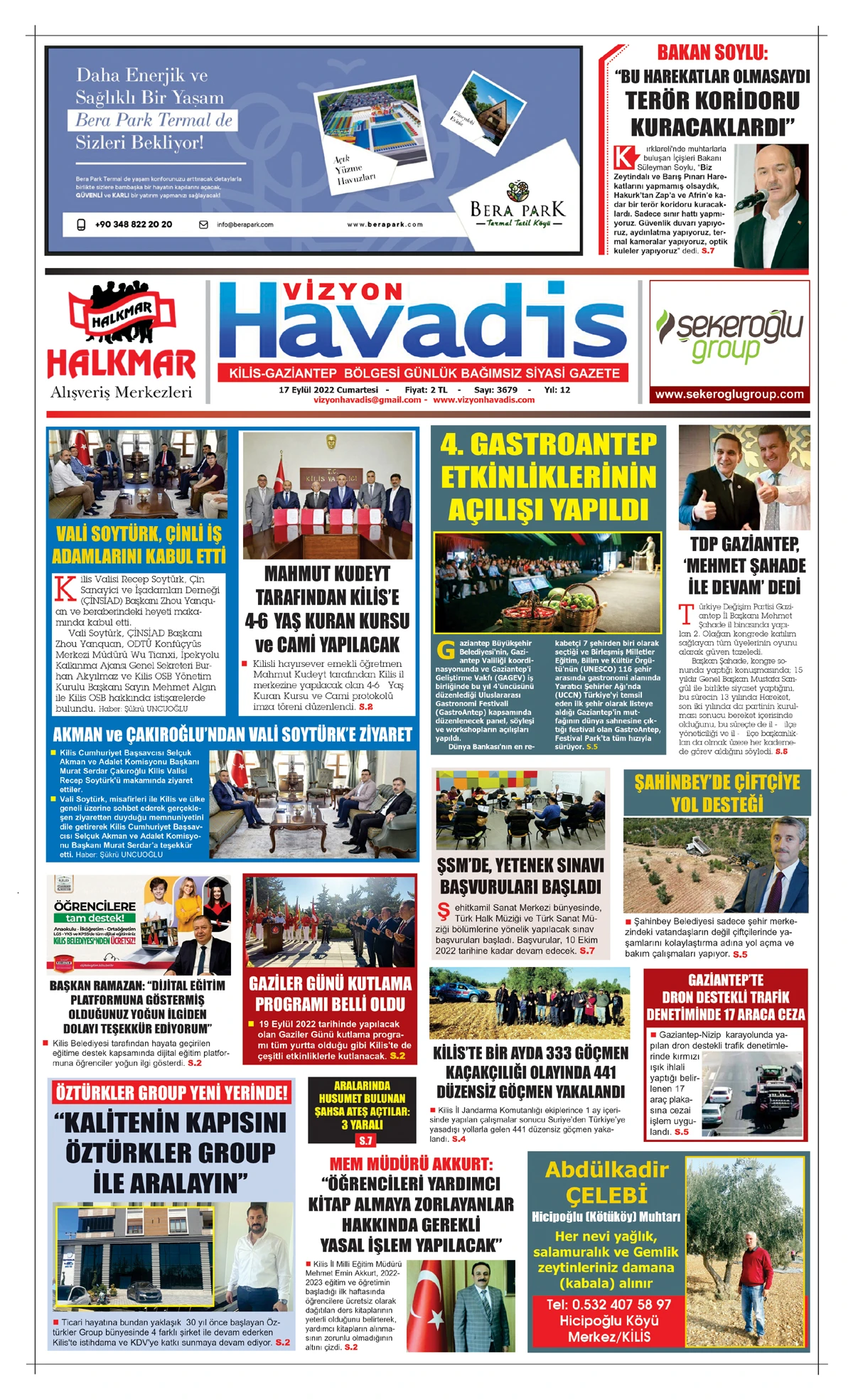 17.09.2022 E-GAZETE