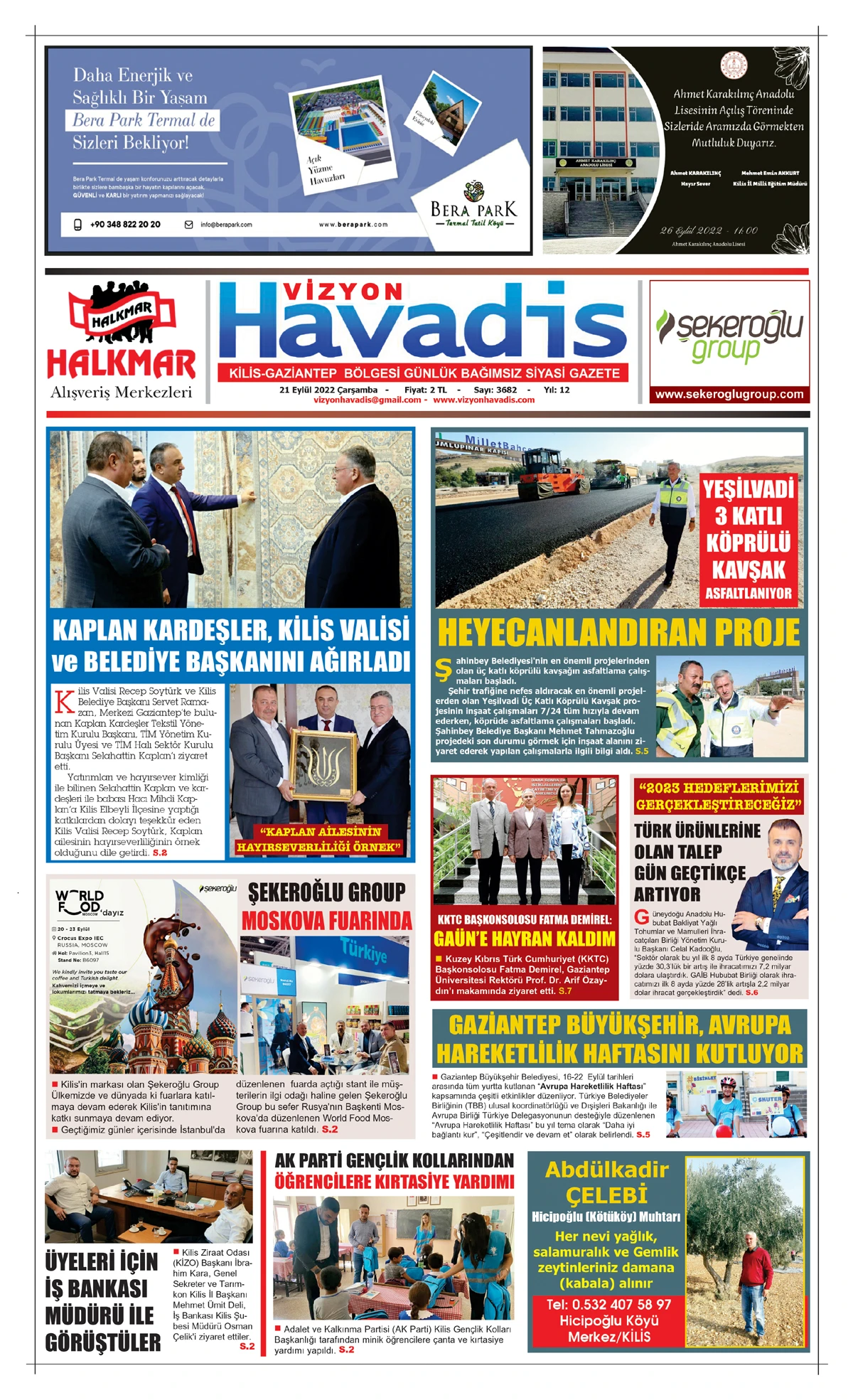 21.09.2022 E-GAZETE