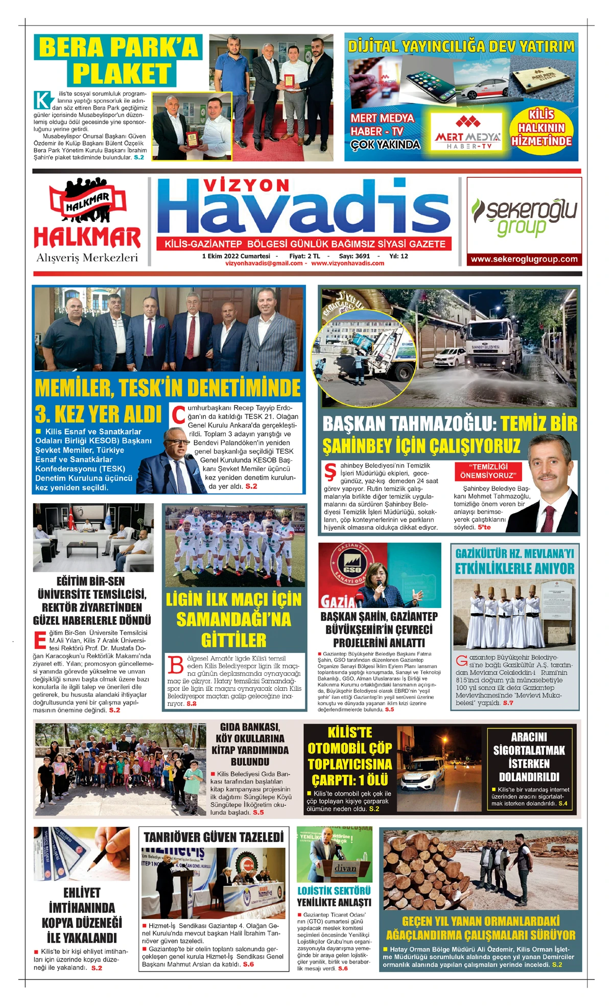 01.10.2022 E-GAZETE