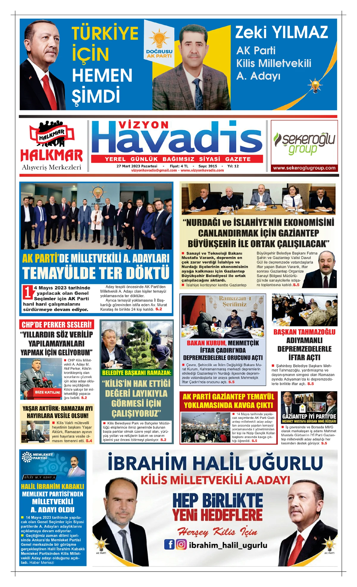 27.03.2023 E-GAZETE
