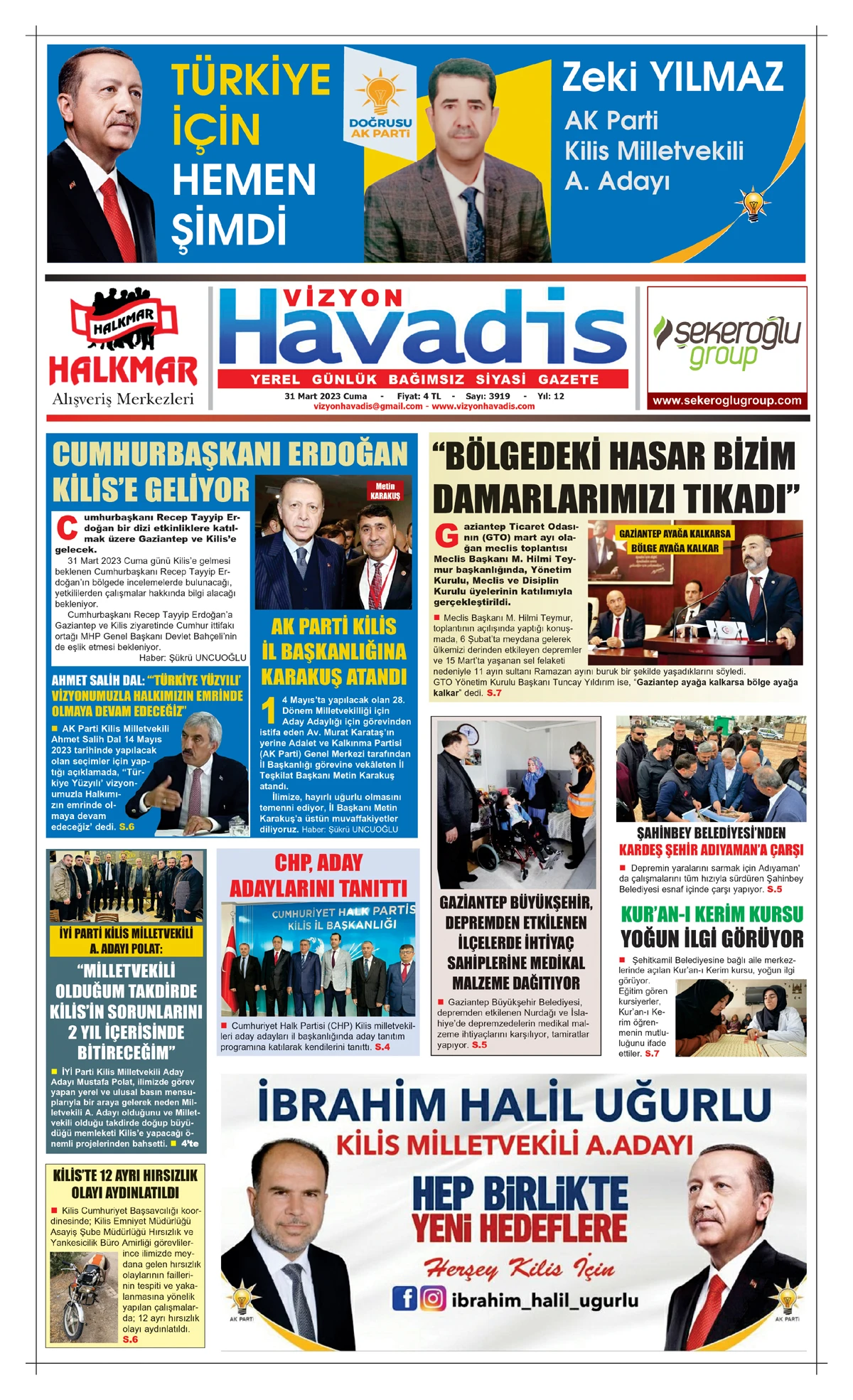31.03.2023 E-GAZETE