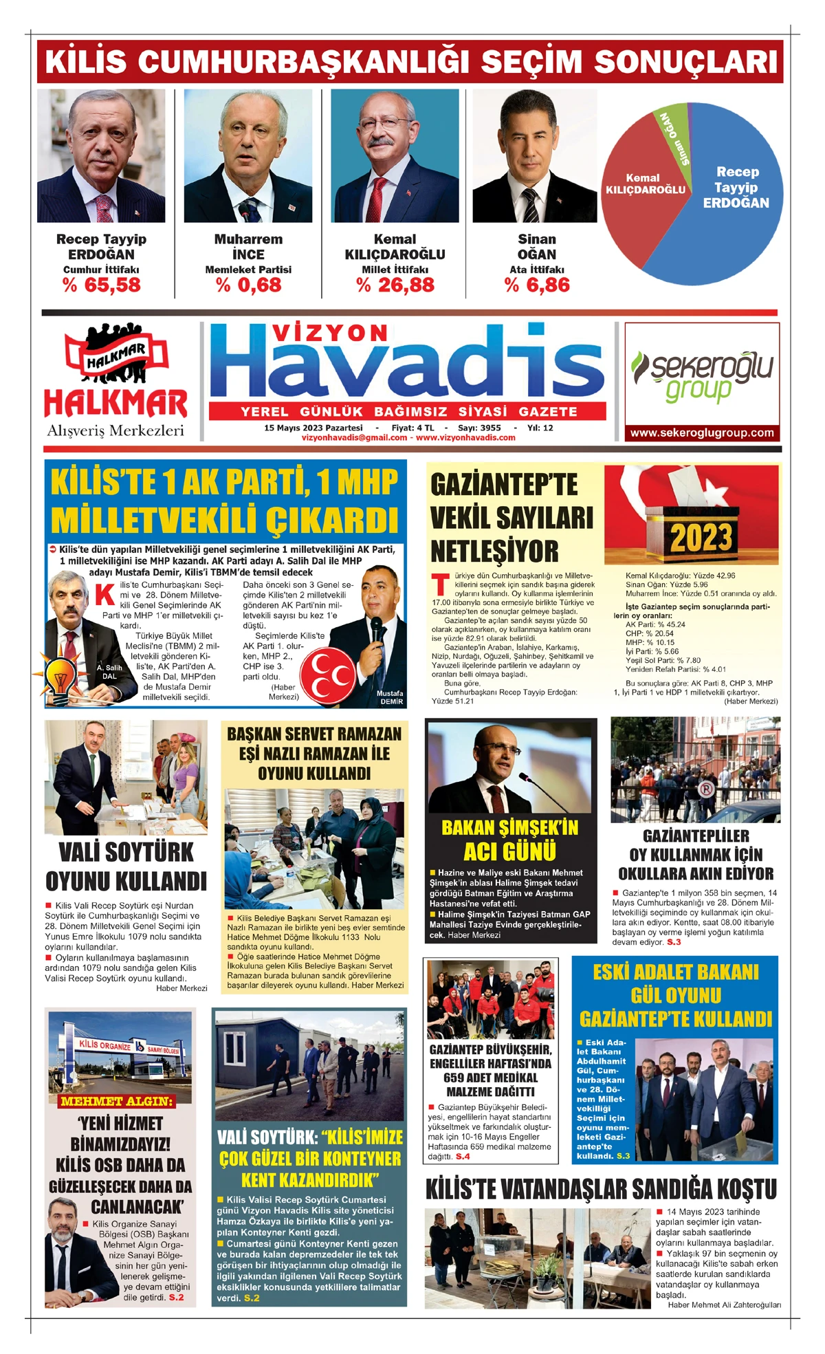 15.05.2023 E-GAZETE