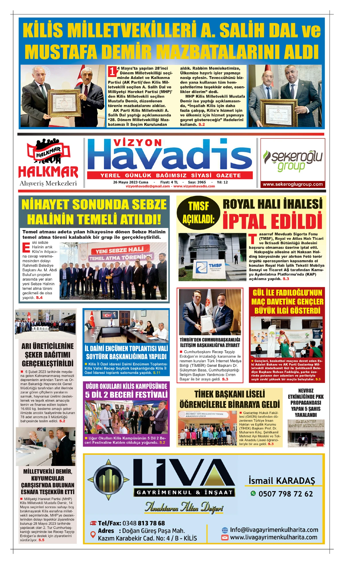 26.05.2023 E-GAZETE