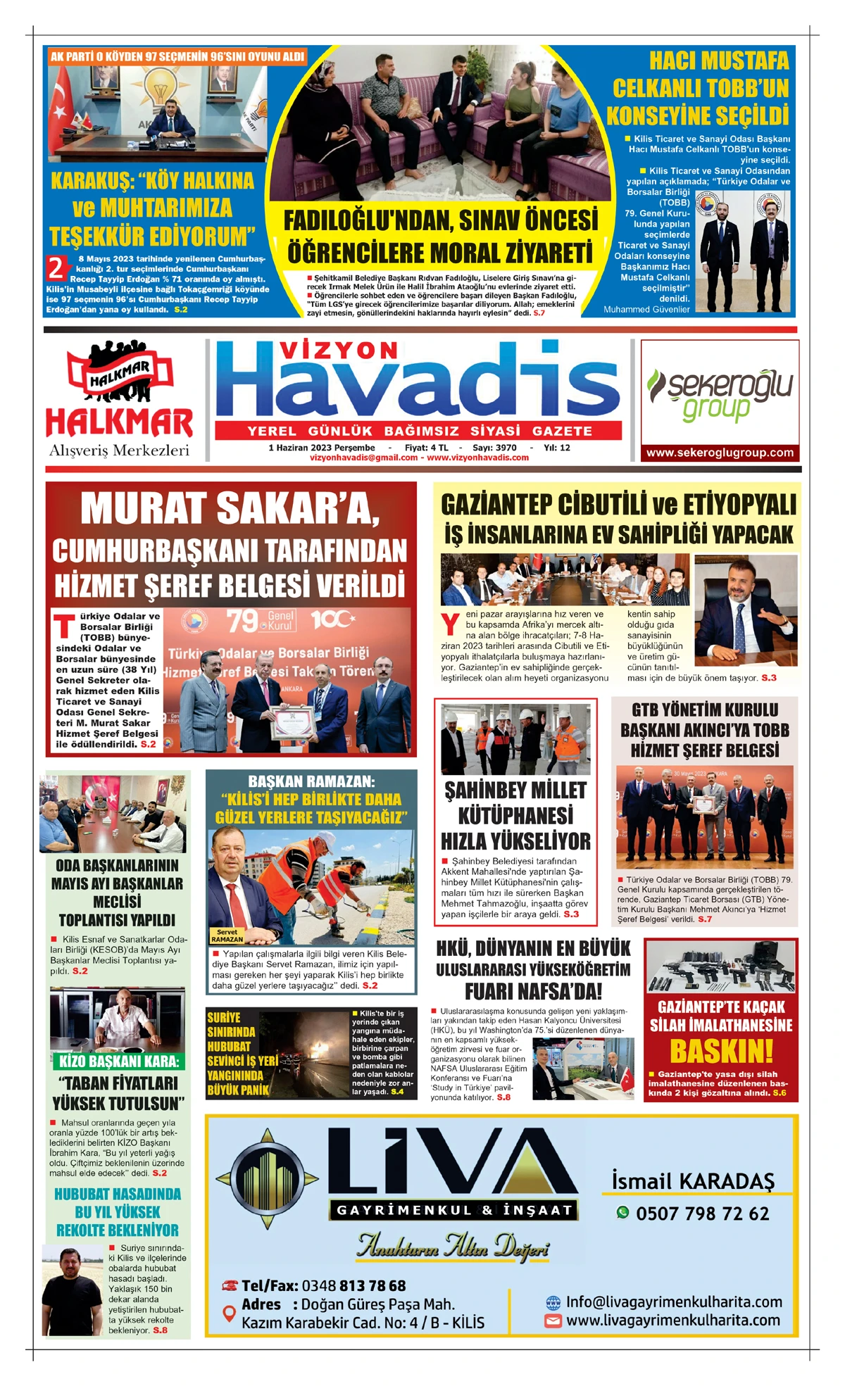 01.06.2023 E-GAZETE