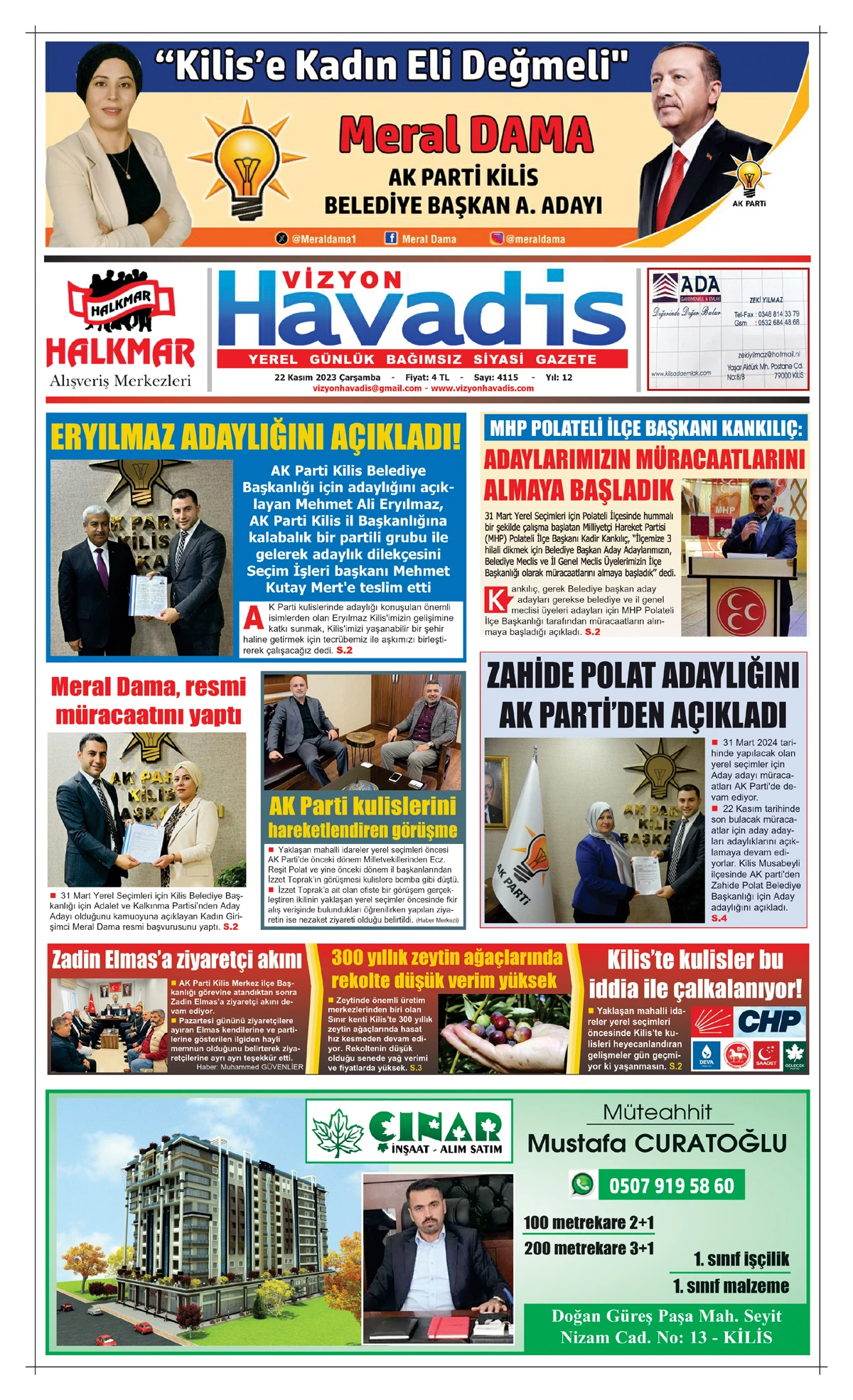 22.11.2023 E-GAZETE