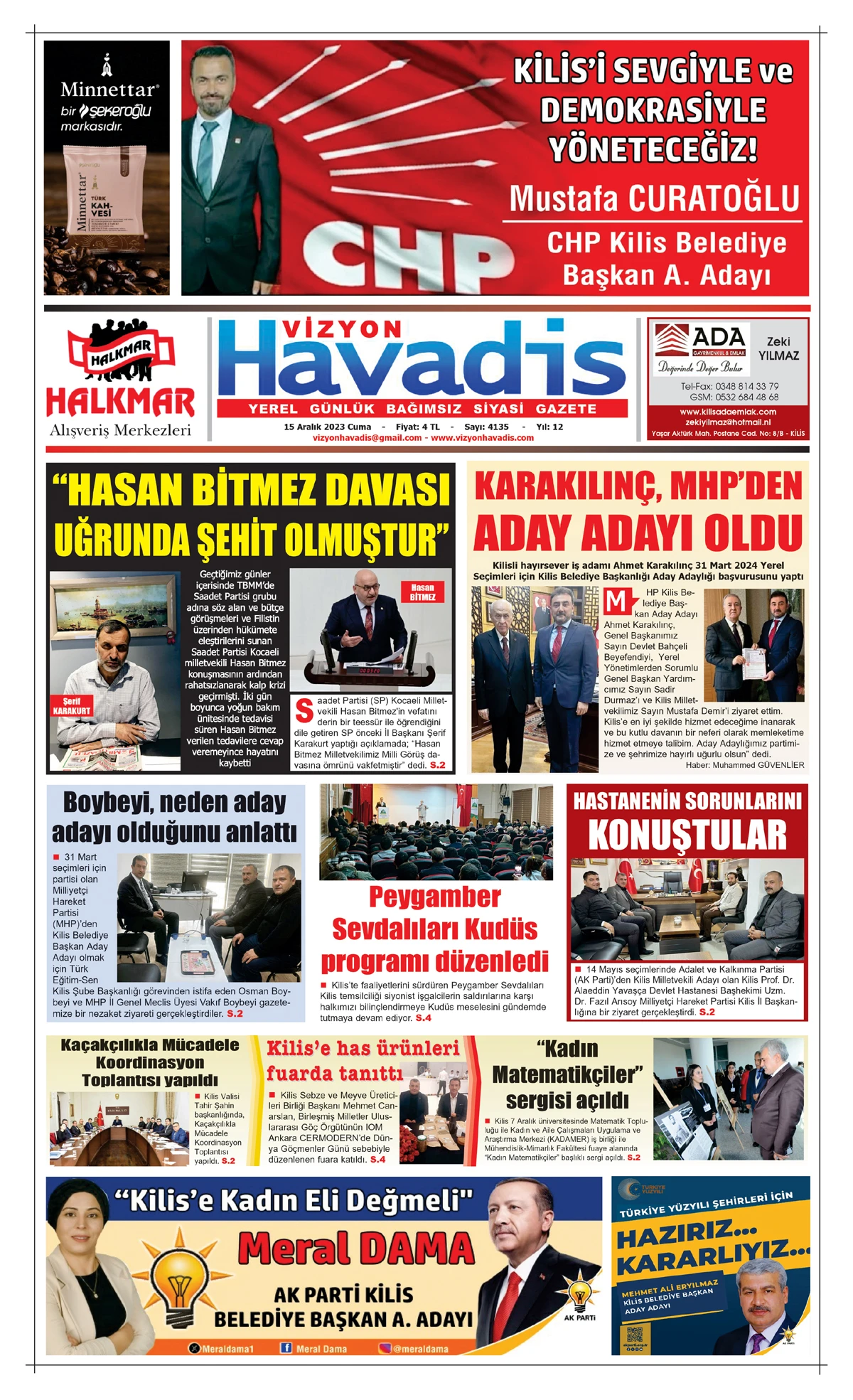 15.12.2023 E-GAZETE