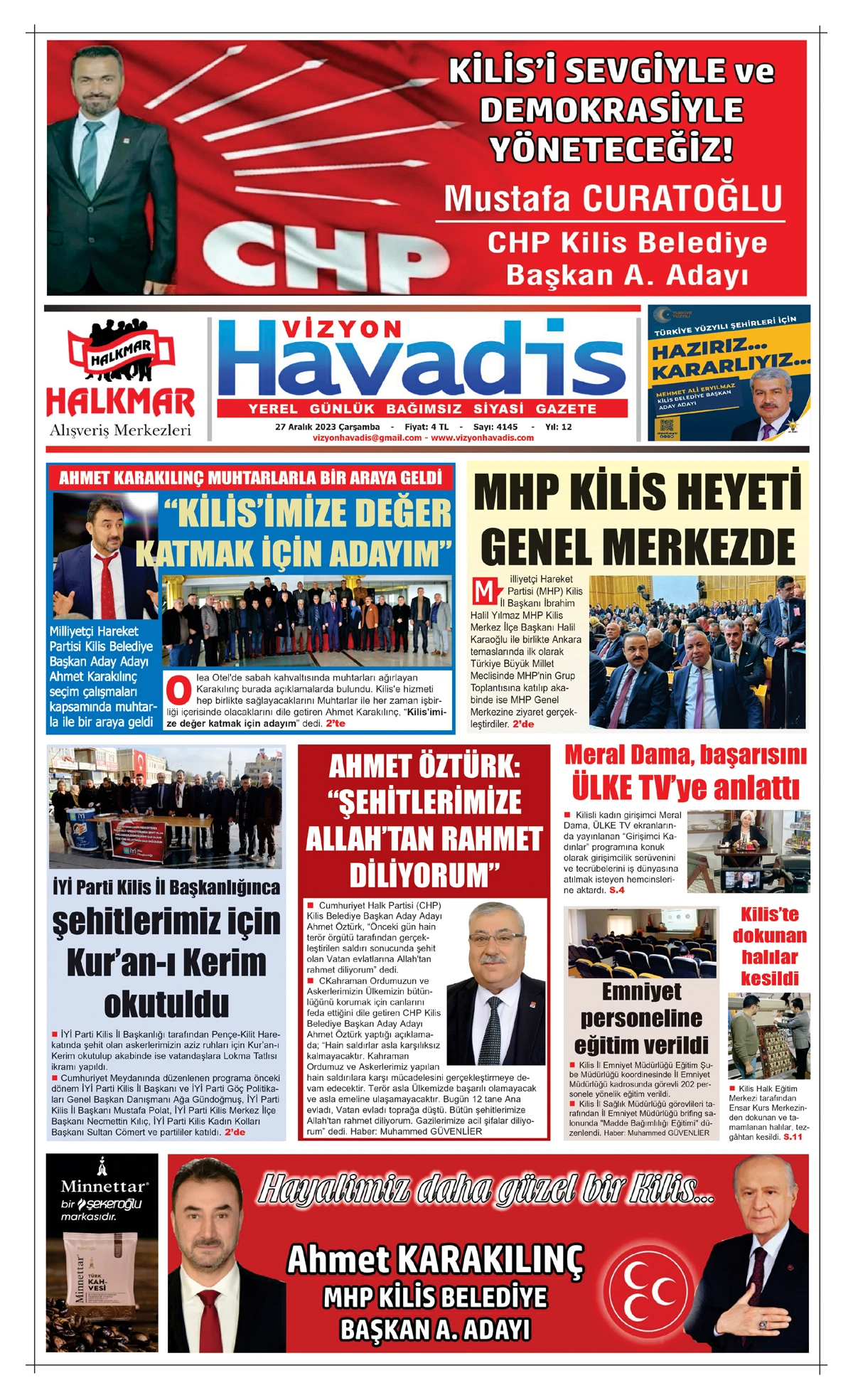27.12.2023 E-GAZETE