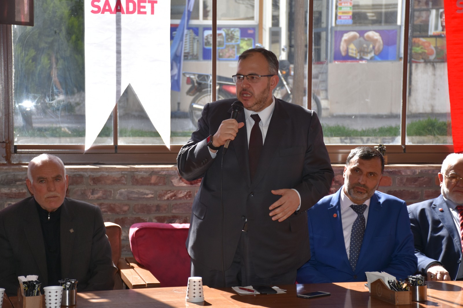 SAADET PARTİSİ GİK ÜYESİ NECMETTİN ÇALIŞKAN “SAADET PARTİSİ KİMSE İLE İTTİFAK YAPMAMIŞTIR. 1389 SEÇİM BÖLGESİNDE TEK BAŞINA SEÇİME GİRİYOR”