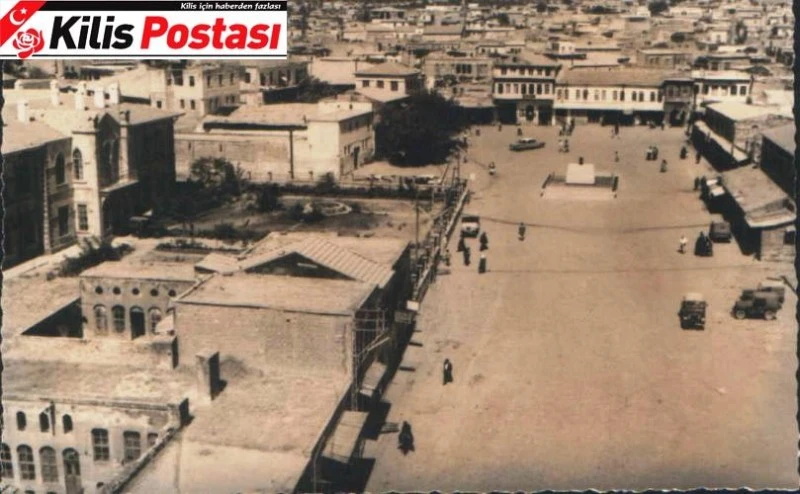 kilis cumhuriyet meydanı, valilik eski, kilis valiliği eski görsel