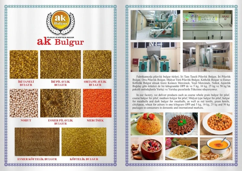 Makine, İrmik, Bulgur