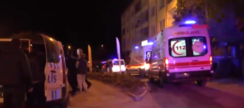 Ambulans, olay yeri, silahla vurdu