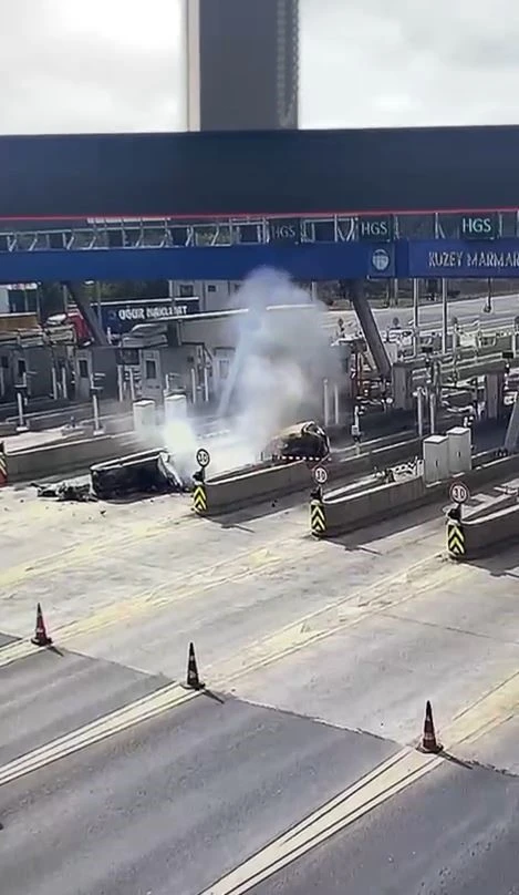 Gişelerde feci kaza: 1 ölü, kilis kent haber