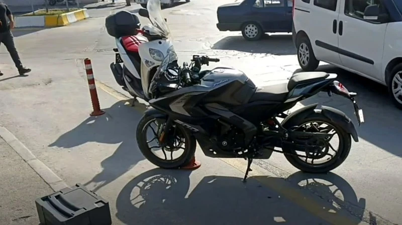 Çalıntı Motosikletle Kaza Yaptı, Polisten Kaçamadı, kilis kent haber