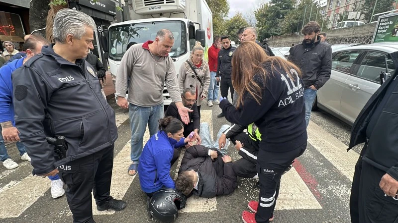 Motosikletli lise öğrencisi kazada yaralandı, kilis kent haber, asayiş