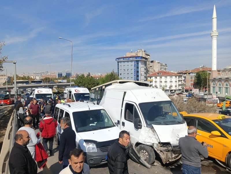 Zincirleme kaza: 6 araç birbirine girdi, kilis kent haber, asayiş