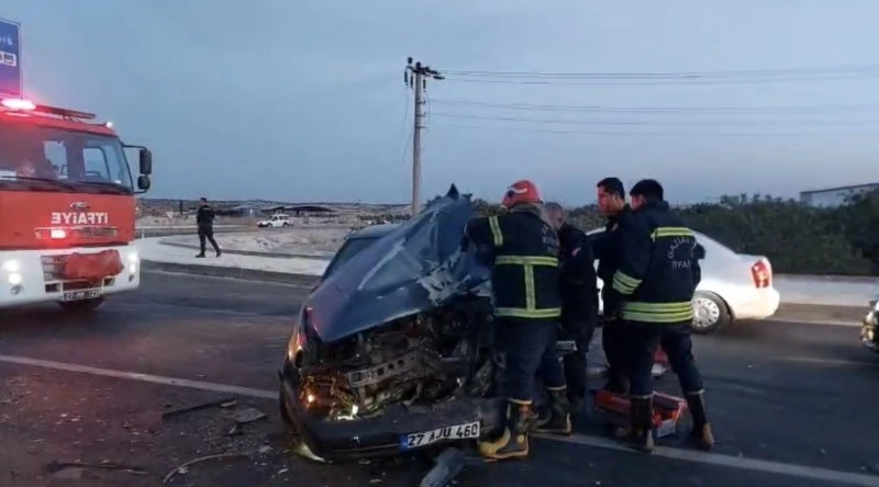 Gaziantep’te Zincirleme Kaza: 5 Araç Birbirine Girdi, 3 Kişi Yaralandı, kilis kent haber, asayiş