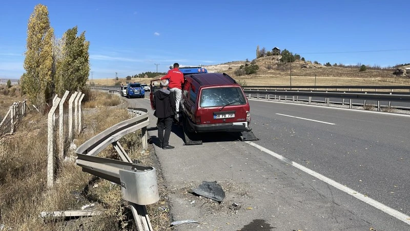Bariyere Çarpan Otomobilde 1’i Ağır 2 Kişi Yaralandı, kilis kent haber, asayiş