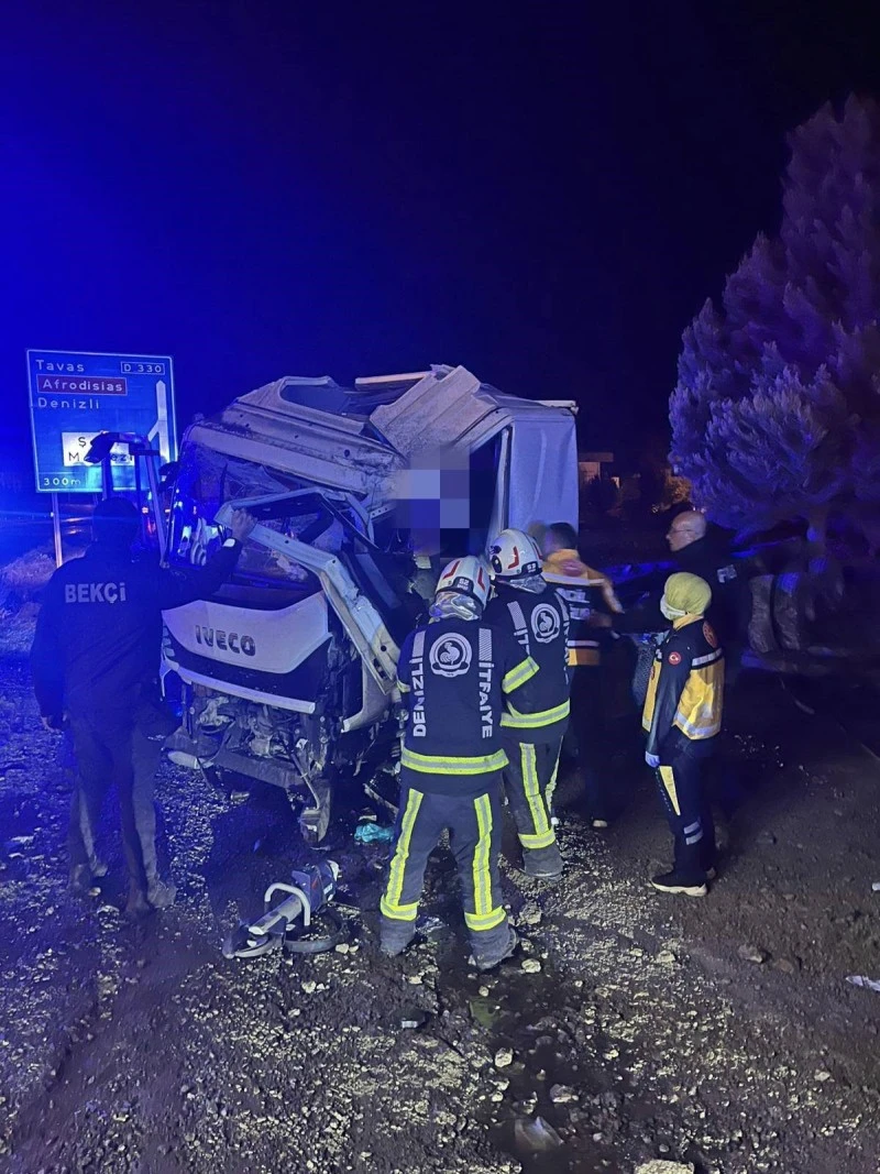 Yağışta kamyonet takla attı!!, kilis kent haber, asayiş
