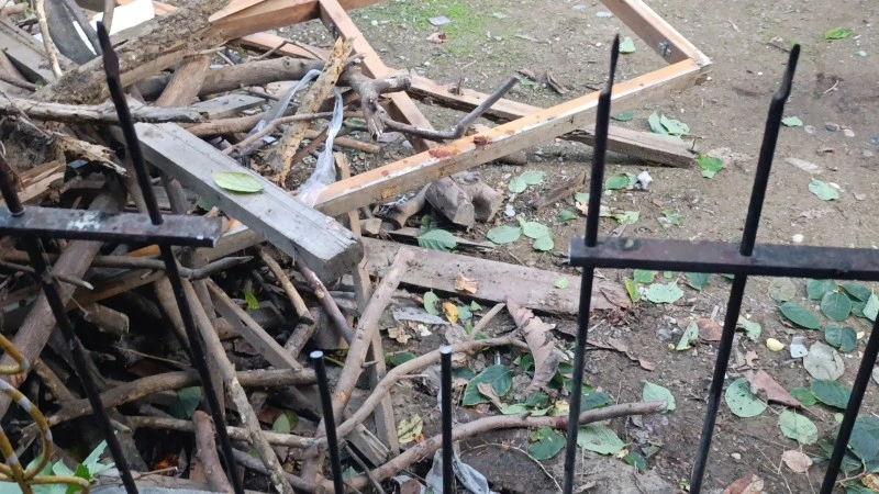 Bacağına saplanan korkuluk demiriyle hastaneye kaldırıldı!, kilis kent haber, asayiş