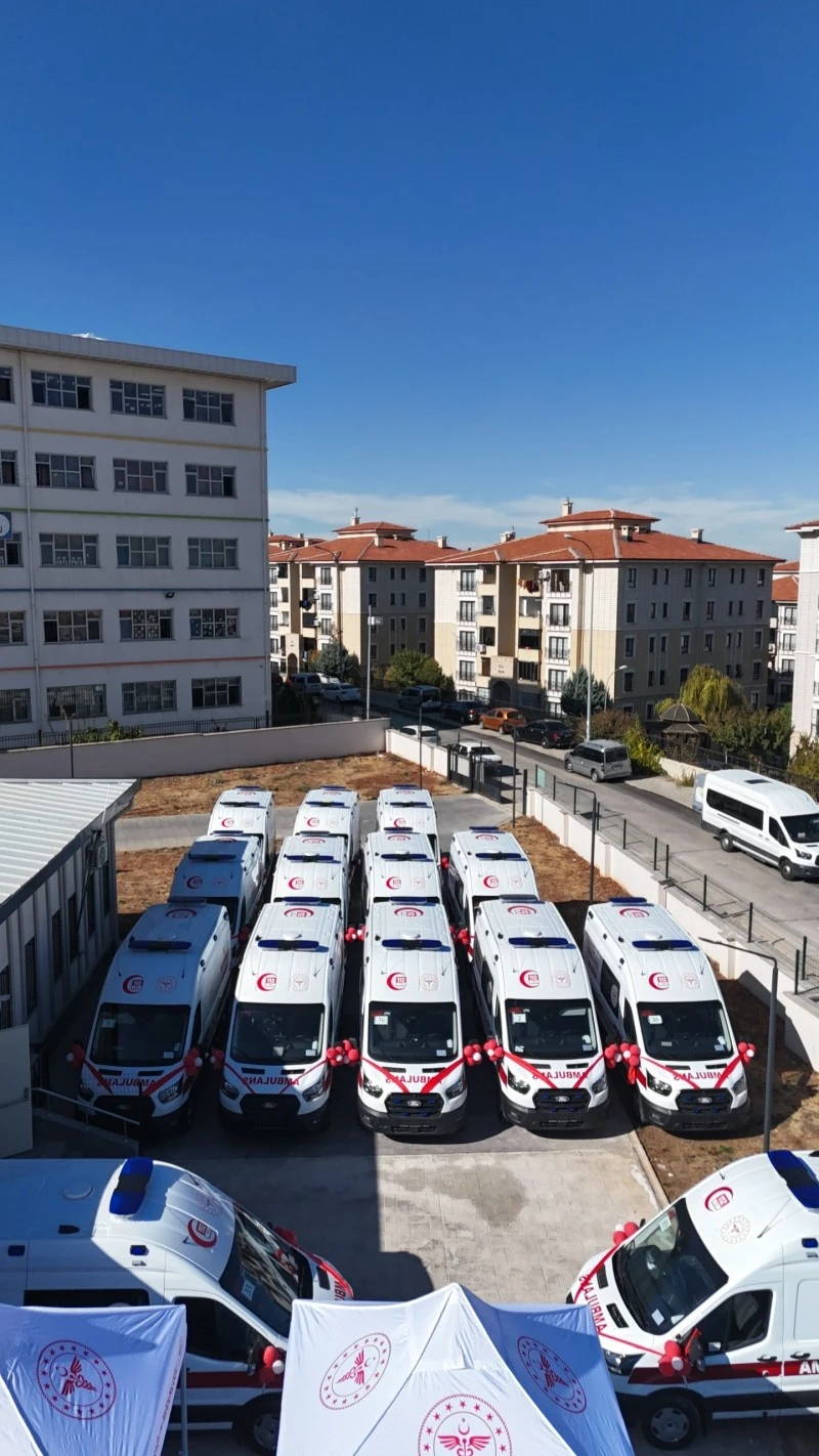 Sağlık Bakanlığı Gaziantep’e 16 tam donanımlı ambulans tahsis etti, kilis kent haber, asayiş
