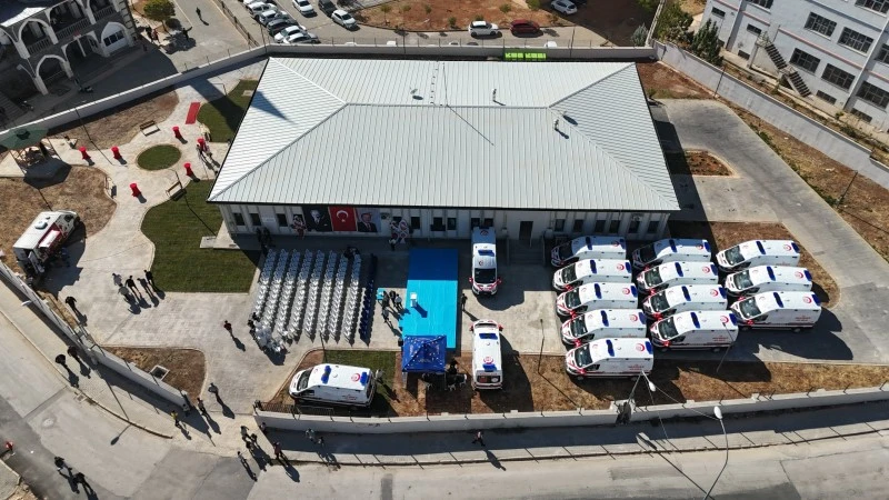 Sağlık Bakanlığı Gaziantep’e 16 tam donanımlı ambulans tahsis etti, kilis kent haber, asayiş