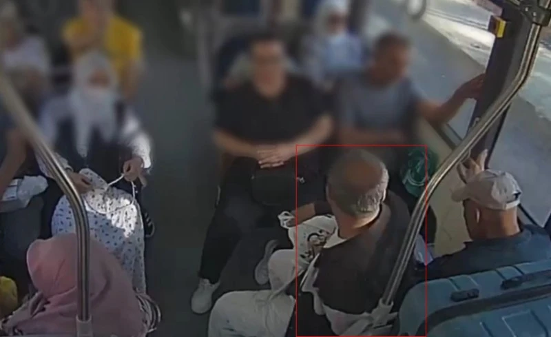 Toplu taşımada yaşlıları hedef alan yankesici suçüstü yakalandı, kilis kent haber, asayiş