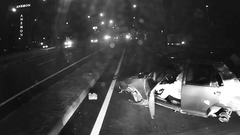 Sokak hayvanına çarpmamak isterken karşı şeride geçti: 1 yaralı, kilis kent haber, asayiş