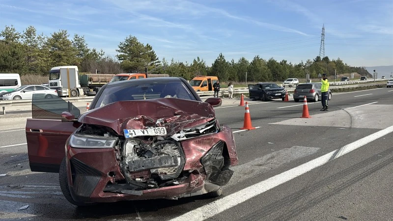 TEM’in Bolu geçişinde feci kaza: 1 ölü, 4 yaralı, kilis kent haber, asayiş