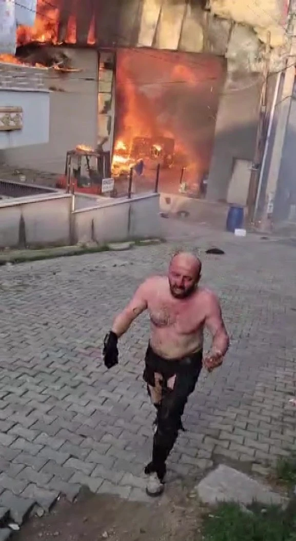 Parfüm fabrikasında korkunç yangın: 6 ölü, 1 yaralı, kilis kent haber, yangın