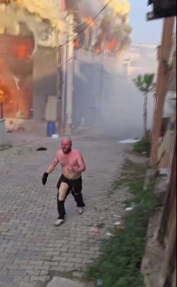 Parfüm fabrikasında korkunç yangın: 6 ölü, 1 yaralı, kilis kent haber, yangın