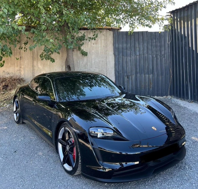 18 milyon liralık elektrikli Porsche alev aldı: İş adamı ölümden döndü, kilis kent haber, araç yangını