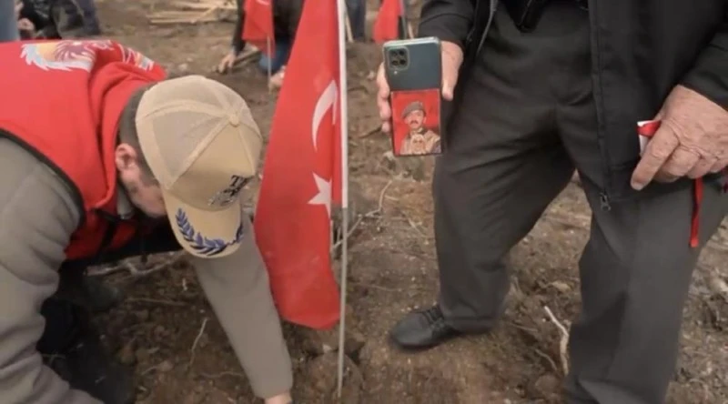 fidan dikildi, şehitler