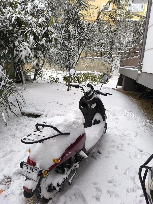 kilis'ten güzel görüntüler, kar görüntüsü, kilis kar