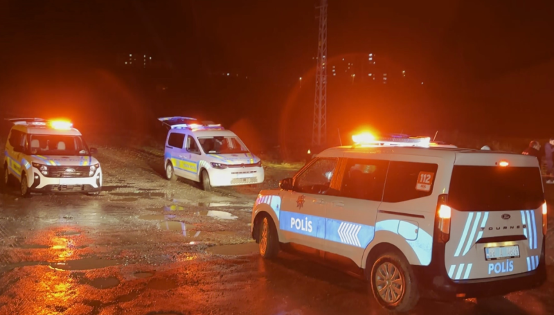 polis araçları, olay yeri, olay mahili