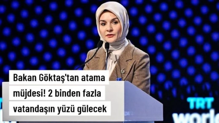 2 bin 392 "engelli memur ataması" yapılacak