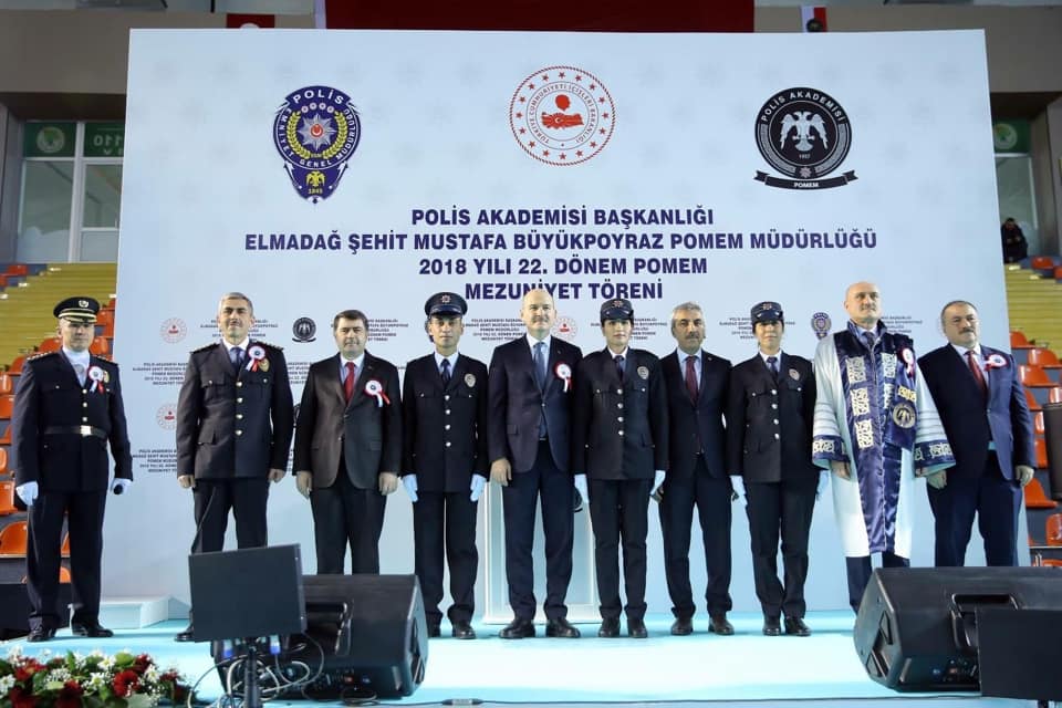 MİLLETVEKİLİ DAL POLİS OKULUNUN MEZUNİYET TÖRENİNE KATILDI