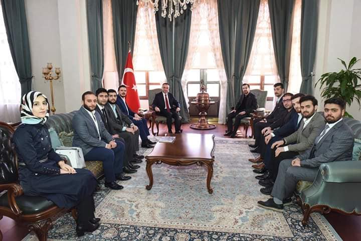 TÜGVA’NIN ÇALIŞMALARI İLE İLGİLİ VALİ SOYTÜRK’E BİLGİ VERDİ