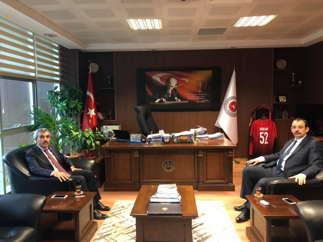 MİLLETVEKİLİ DAL HEM CUMHURİYET BAŞSAVCISI HEM DE BARO BAŞKANI İLE BİR ARAYA GELDİ
