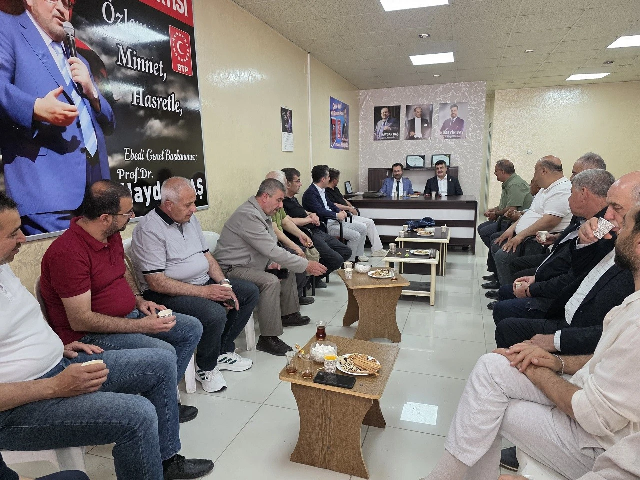 BTP Kilis Teşkilatında Bayramlaşma Programı D&uuml;zenlendi
