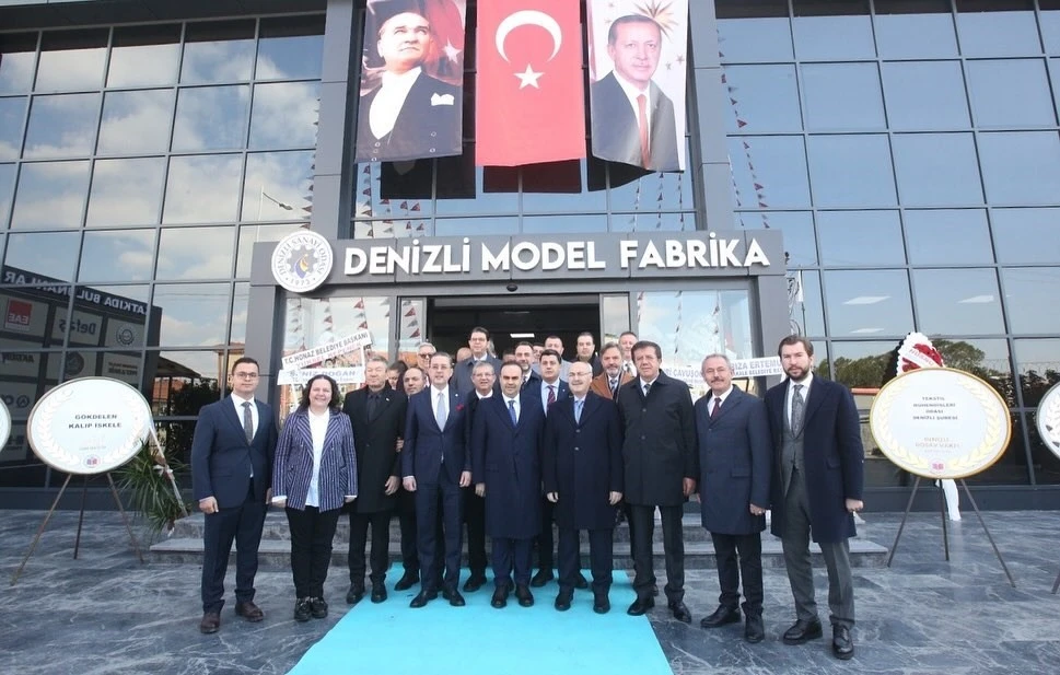 Denizli Model Fabrika hizmete a&ccedil;ıldı