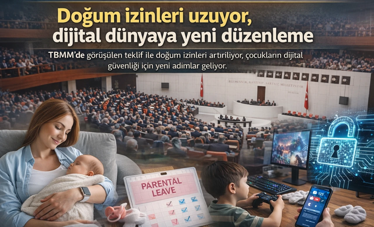 Doğum izinleri uzuyor, dijital d&uuml;nyaya yeni d&uuml;zenleme