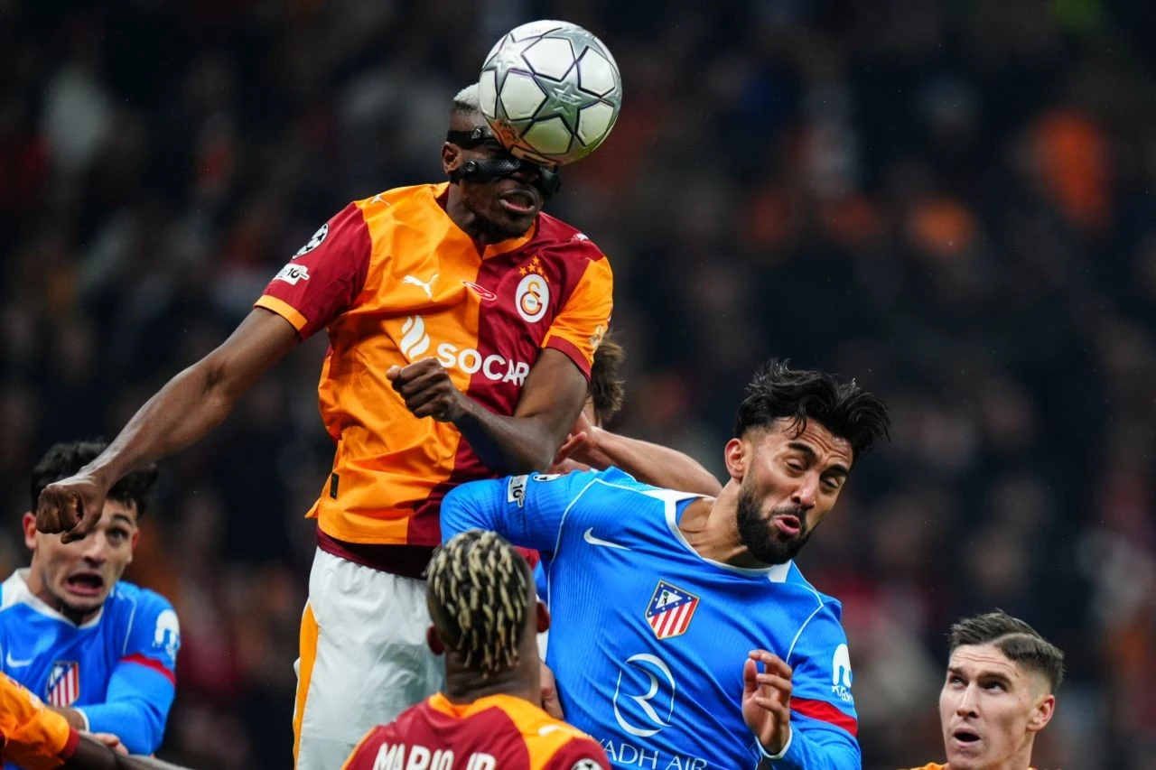 Galatasaray, Atletico Madrid ile 1-1 berabere kaldı ve puanını 10 yaptı