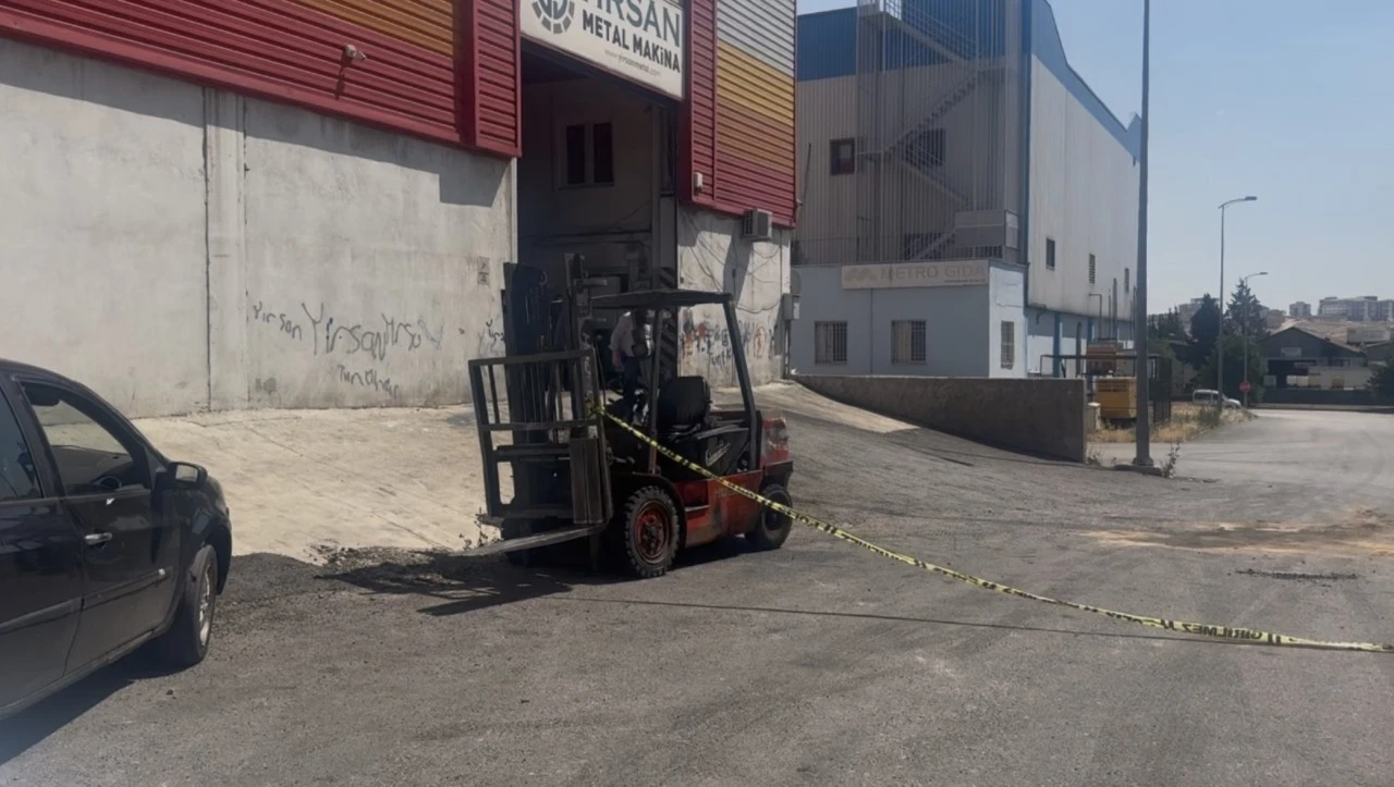 Gaziantep'te Forklift Kazası Can Aldı! 19 Yaşındaki Gen&ccedil;ten Acı Haber