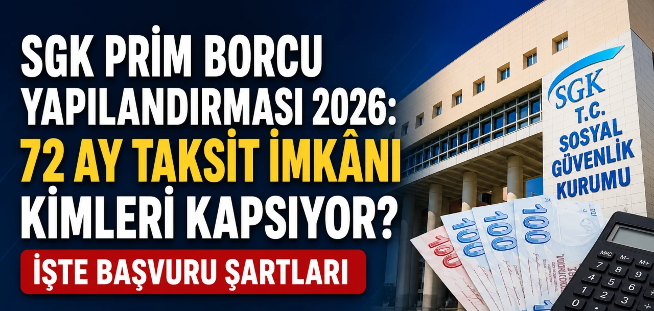 SGK Prim Borcu Yapılandırması 2026: 72 Ay Taksit İmk&acirc;nı Kimleri Kapsıyor? İşte Başvuru Şartları