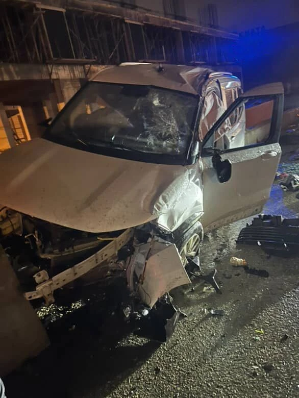 Hafif ticari araç takla attı: 1 yaralı