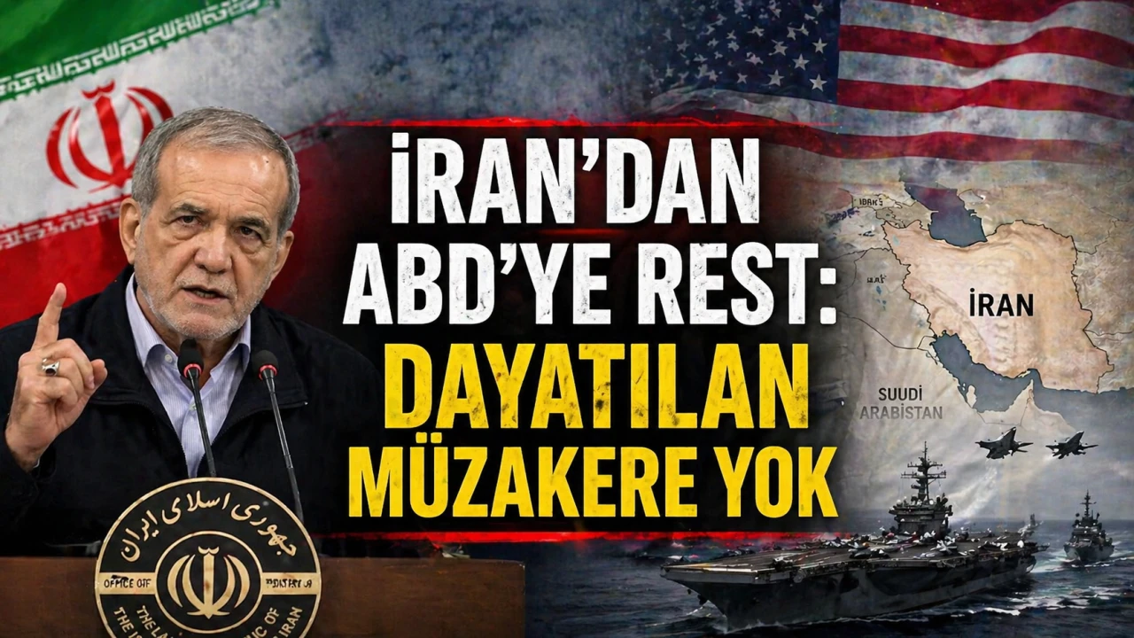 İran&rsquo;dan ABD&rsquo;ye Net Mesaj: &ldquo;Dayatılan M&uuml;zakerelere Katılmayacağız&rdquo;